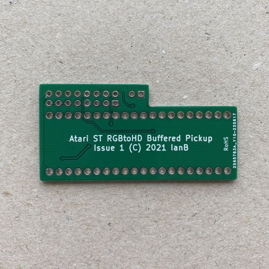 Obrázek RGB 2 HDMI Atari ST Buffered