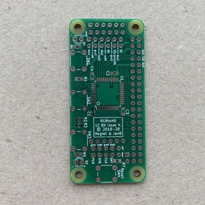 Obrázek RGBtoHDMI Issue 4 (12 bitová deska)
